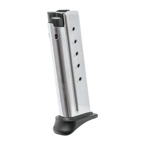 https3A2F2Fmedia.chattanoogashooting.com2Fimages2Fproduct2FFKXDE5006H2FFKXDE5006H_1.jpg Springfield XD-E Handgun Magazine with Pinky EXT .45 ACP 6/rd