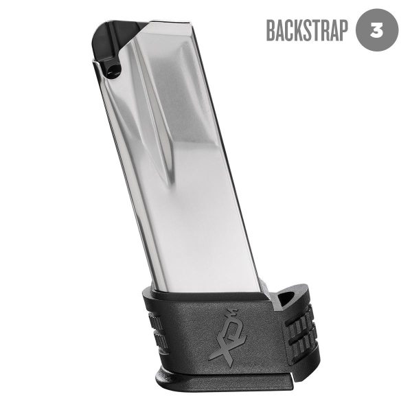 https3A2F2Fmedia.chattanoogashooting.com2Fimages2Fproduct2FFKXDM501132FFKXDM50113.jpg Springfield XD-M Compact Extended Magazine with Sleeve (for Backstrap #3) .40 SW 16/rd