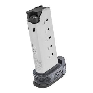 https3A2F2Fmedia.chattanoogashooting.com2Fimages2Fproduct2FFKXDSG5006Y2FFKXDSG5006Y.jpg Springfield XD-S MOD.2 Tactical Extended Magazine Grey .45 ACP 6/rd