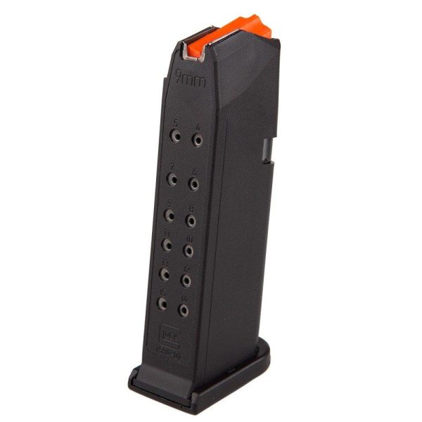 https3A2F2Fmedia.chattanoogashooting.com2Fimages2Fproduct2FGL338122FGL33812.jpg Glock Gen5 Factory Handgun Magazine for G19 G26 9mm Luger 15/rd