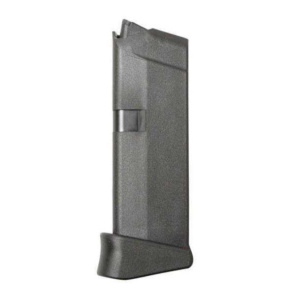 https3A2F2Fmedia.chattanoogashooting.com2Fimages2Fproduct2FGLMF088332FMF08833.jpg Glock Factory Original Glock 42 Magazine w/Extension Glock 42 .380 ACP Black Polymer 6/rd