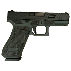https3A2F2Fmedia.chattanoogashooting.com2Fimages2Fproduct2FGLPV4550203KVGRYC2FGLPV4550203KVGRYC4.jpg Glock V-Series Model 45 Handgun 9mm Luger 17rd Magazines (3) 3.7" Barrel Kavorka Cerakote Grey Austria