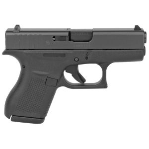https3A2F2Fmedia.chattanoogashooting.com2Fimages2Fproduct2FGLUI42502012FGLUI4250201-1.jpg Glock 42 Subcompact Handgun .380 ACP 6rd Magazines (2) 3.25" Barrel Black USA