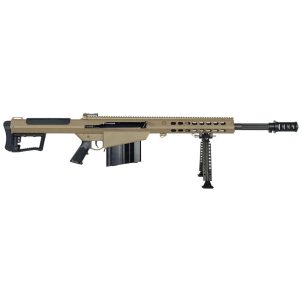 https3A2F2Fmedia.chattanoogashooting.com2Fimages2Fproduct2FGX180662FGX180661.jpg Barrett M107A1 Rife 50 BMG 10rd(1) Magazine 20" Fluted Barrel FDE Cerakote