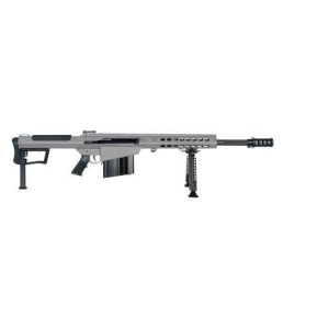 https3A2F2Fmedia.chattanoogashooting.com2Fimages2Fproduct2FGX180682F51655142583.jpg Barrett M107A1 Rife 50 BMG 10rd(1) Magazine 20" Fluted Barrel Grey Cerakote