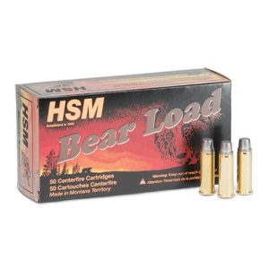 https3A2F2Fmedia.chattanoogashooting.com2Fimages2Fproduct2FHEHSM10MM8N202FHEHSM10MM8N20.jpg HSM Bear Load Handgun Ammunition 10mm Auto 200gr FMJ 1093 fps 20/ct
