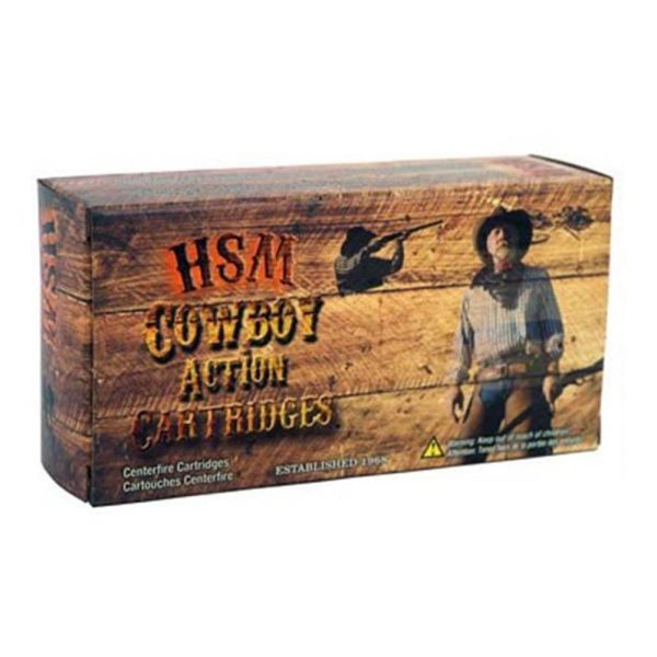 https3A2F2Fmedia.chattanoogashooting.com2Fimages2Fproduct2FHEHSM45C1N2Fcowboy.jpg HSM Cowboy Action Hard Cast Handgun Ammunition 45 Colt 250gr RNFP 860 fps 50/ct
