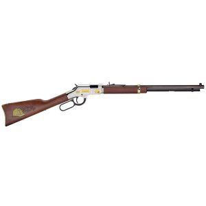 https3A2F2Fmedia.chattanoogashooting.com2Fimages2Fproduct2FHLH004AC2FHLH004AC1.jpg Henry Golden Boy American Construction Industry Tribute Edition Rifle .22 S/L/LR 16rd Capacity 20" Octagon Barrel Engraved Wood Stock