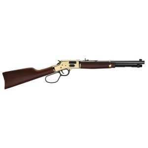 https3A2F2Fmedia.chattanoogashooting.com2Fimages2Fproduct2FHLH006GCR2FHLH006GCR-1.jpg Henry Big Boy Brass Carbine Side Gate Rifle .45 Colt 7rd Magazine 16.5" Barrel Walnut