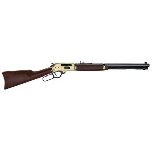 https3A2F2Fmedia.chattanoogashooting.com2Fimages2Fproduct2FHLH009BG2FHLH009BG-1.jpg Henry Brass Lever Action .30-30 Side Gate Rifle .30-30 5rd Magazine 20" Barrel Walnut