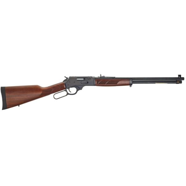 https3A2F2Fmedia.chattanoogashooting.com2Fimages2Fproduct2FHLH009G2FHLH009G-1.jpg Henry Steel Lever Action Side Gate Rifle .30-30 5rd Magazine 20" Barrel Walnut