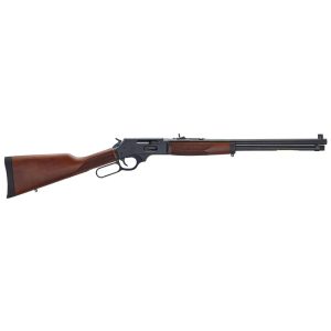 https3A2F2Fmedia.chattanoogashooting.com2Fimages2Fproduct2FHLH009G360BH2FHLH009G360BH-1.jpg Henry Steel Lever Action Side Gate Rifle .360 Buckhammer 5rd Magazine 20" Barrel Walnut