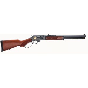https3A2F2Fmedia.chattanoogashooting.com2Fimages2Fproduct2FHLH010GWL2FHLH010GWL-1.jpg Henry Wildlife Edition Side Gate .45-70 Rifle 4rd Magazine 18.43" Barrel Walnut Large Loop