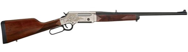 https3A2F2Fmedia.chattanoogashooting.com2Fimages2Fproduct2FHLH014D2232FHLH014D223.jpg Henry Long Ranger Deluxe Engraved 223 Rem/5.56 NATO Rifle 5rd Magazine 20" Barrel Walnut