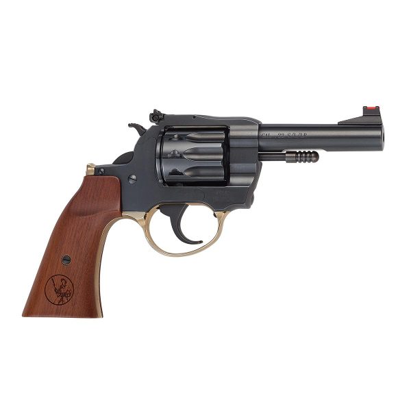 https3A2F2Fmedia.chattanoogashooting.com2Fimages2Fproduct2FHLH017GDMA2FHLH016GDA2_1.jpg Henry H17 Big Boy Deadeye Handgun .357 Mag/.38 Spl 6rd Capacity 4" Blued Barrel Walnut Gunfighter Grip