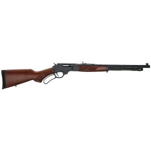 https3A2F2Fmedia.chattanoogashooting.com2Fimages2Fproduct2FHLH018G410R2FHLH018G410R-1.jpg Henry Lever Action .410 Bore Shotgun 6rd Magazine 19.75" Barrel Walnut Side Gate