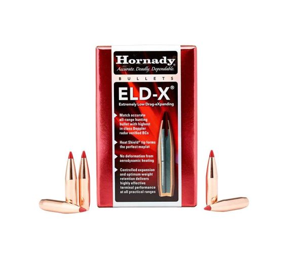 https3A2F2Fmedia.chattanoogashooting.com2Fimages2Fproduct2FHO24412FHO22833-1.jpg Hornady ELD-X® (Extremely Low Drag - eXpanding) Bullets 6mm .243" 90 GR ELD-X 100/ct