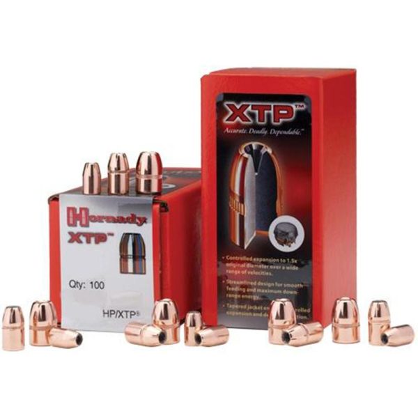https3A2F2Fmedia.chattanoogashooting.com2Fimages2Fproduct2FHO441002FHO44100-1.jpg Hornady Handgun Bullets .44 cal .430" 200 gr XTPHP 100/ct