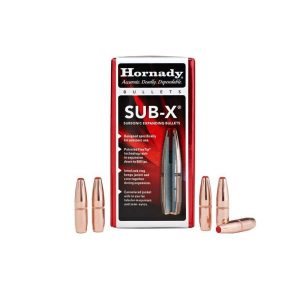 https3A2F2Fmedia.chattanoogashooting.com2Fimages2Fproduct2FHO450312FHO3148-1.jpg Hornady Sub-X Subsonic Expanding Bullets 45 Cal .452 395 gr Sub-X 50/ct