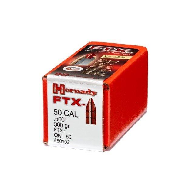 https3A2F2Fmedia.chattanoogashooting.com2Fimages2Fproduct2FHO501022FHO50102.jpg Hornady FTX Handgun Bullets .50 cal .500" 300 gr FTX 50/ct