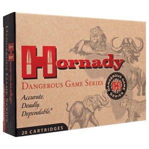 https3A2F2Fmedia.chattanoogashooting.com2Fimages2Fproduct2FHO823222FHO82322-1.jpg Hornady Dangerous Game Rifle Ammunition .375 H&H 300 gr DGS 2530 fps 20/ct
