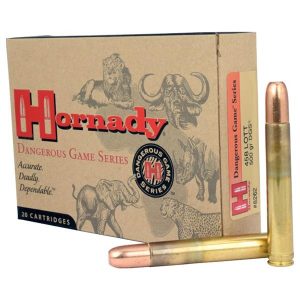 https3A2F2Fmedia.chattanoogashooting.com2Fimages2Fproduct2FHO82622FHO8262-1.jpg Hornady Dangerous Game Rifle Ammunition .458 Lott 500 gr DGS 2300 fps 20/ct