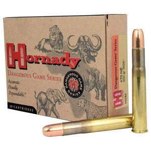https3A2F2Fmedia.chattanoogashooting.com2Fimages2Fproduct2FHO82642FHO8264-1.jpg Hornady Dangerous Game Series Rifle Ammunition .470 NE 500 gr DGS 2150 fps 20/ct