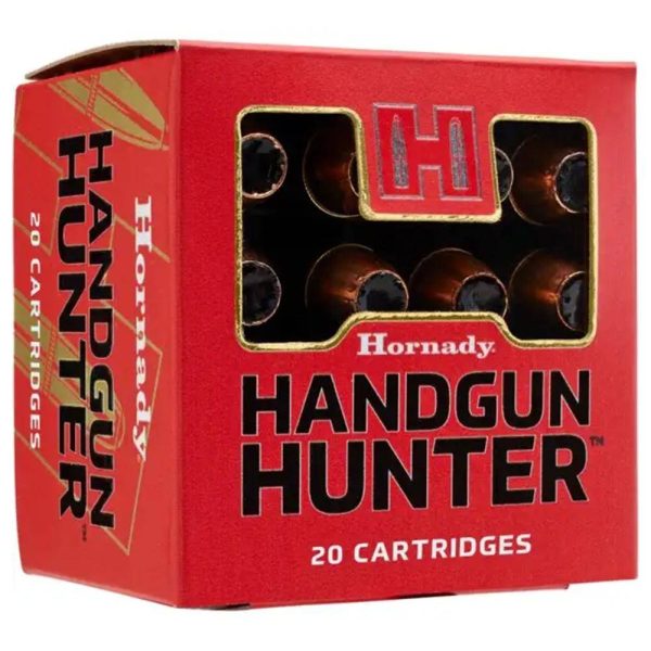 https3A2F2Fmedia.chattanoogashooting.com2Fimages2Fproduct2FHO90522FHO9052-1.jpg Hornady Monoflex Handgun Hunter Handgun Ammunition .357 Mag 130 gr PT 1250 fps 25/ct