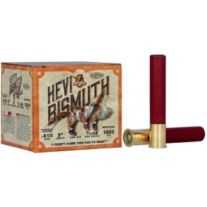 https3A2F2Fmedia.chattanoogashooting.com2Fimages2Fproduct2FHVHS197152FHVHS19715-1.jpg HEVI-Shot Hevi-Bismuth Upland Shotshells .410 3" 9/16oz 1300 fps #5 25/ct