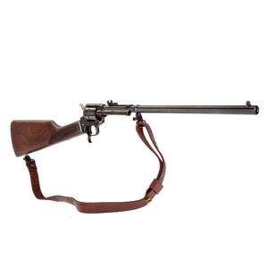 https3A2F2Fmedia.chattanoogashooting.com2Fimages2Fproduct2FHXBR226B16HSLS2FHXBR226B16HSLS.jpg Heritage Rough Rider Rancher Carbine .22 LR 6rd Capacity16" Barrel Walnut Stock Buckhorn Sight & Sling