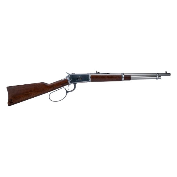 Heritage 92 Lever Action Rifle .45 Colt 8rd Capacity 18" Polished Stainless Barrel Wood Stock