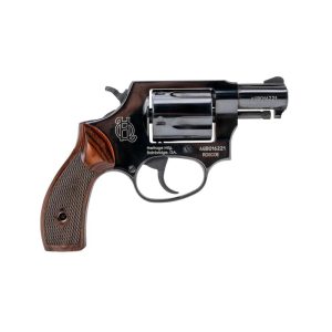 https3A2F2Fmedia.chattanoogashooting.com2Fimages2Fproduct2FHXHR38B2W2FHXHR38B2W-1.jpg Heritage Roscoe Handgun .38 Special 5rd Capacity 2" Barrel Black with Wood Grips