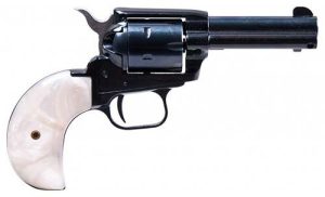 https3A2F2Fmedia.chattanoogashooting.com2Fimages2Fproduct2FHXRR22MB3BHPRL2FHXRR22MB3BHPRL.jpg Heritage Rough Rider .22LR/MAG BK 31/2 6RDS WHITE PEARL BIRD HEA