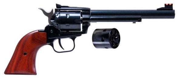 https3A2F2Fmedia.chattanoogashooting.com2Fimages2Fproduct2FHXRR22MB6AS2FHXRR22MB6AS.jpg Heritage Rough Rider Combo .22LR/.22 Mag 6rd Capacity 6.5" Barrel Adjustable Sights