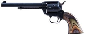 https3A2F2Fmedia.chattanoogashooting.com2Fimages2Fproduct2FHXRR22MBS62FHXRR22MBS6.jpg Heritage Rough Rider Handgun .22LR/.22 WMR 6rd Capacity 6.5" Barrel Black Satin Camo Laminate Grips