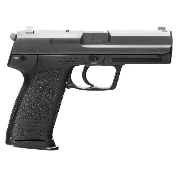 https3A2F2Fmedia.chattanoogashooting.com2Fimages2Fproduct2FHZ810003072FHZ810003072.jpg H&K USP9 Handgun 9mm Luger 15rd Magazines(2) 4.25" Barrel V1 DA/SA Decocking Lever