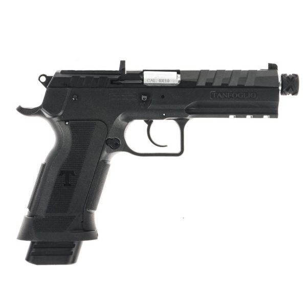 https3A2F2Fmedia.chattanoogashooting.com2Fimages2Fproduct2FIFTFFDT9RS2FIFTFFDT9RS1.jpg IFG Tanfoglio Force Duty Tactical Handgun 9mm Luger 20rd Magazine(1) 4.9" Threaded Barrel Rapid Sight System