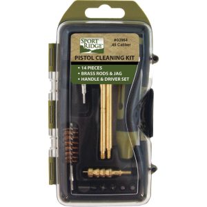 https3A2F2Fmedia.chattanoogashooting.com2Fimages2Fproduct2FIN39642FIN3964_1.jpg TacShield Sport Ridge 14pc Pistol Cleaning Kit Hard Case 45 Cal