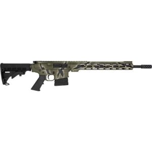https3A2F2Fmedia.chattanoogashooting.com2Fimages2Fproduct2FIQGL10308PGRN2FIQGL10308PGRN-1.jpg GLFA AR10 Rifle .308 Win 10rd Magazine 18" Barrel Pursuit Green Camo Cerakote