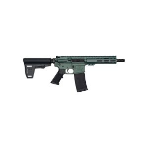 https3A2F2Fmedia.chattanoogashooting.com2Fimages2Fproduct2FIQGL15223PBCHG2FGL15223PB2520CHG.jpg GLFA 223 Wylde Braced Pistol .223 Wylde 30rd Magazine 7.5" Nitride Barrel Charcoal Green Finish