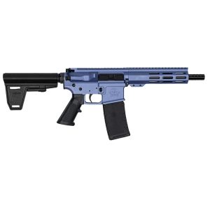 https3A2F2Fmedia.chattanoogashooting.com2Fimages2Fproduct2FIQGL15223PBORC2FGL15223PB2520ORC.jpg GLFA 223 Wylde Braced Pistol .223 Wylde 30rd Magazine 7.5" Nitride Barrel Wild Orchid Finish