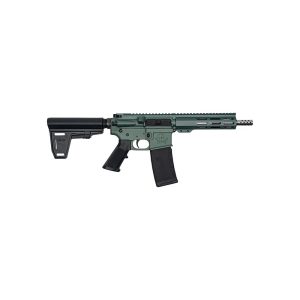 https3A2F2Fmedia.chattanoogashooting.com2Fimages2Fproduct2FIQGL15223SSPBCHG2FIQGL15223SSPBCHG1.jpg GLFA 223 Wylde Braced Pistol .223 Wylde 30rd Magazine 7.5" Stainless Steel Charcoal Green Finish