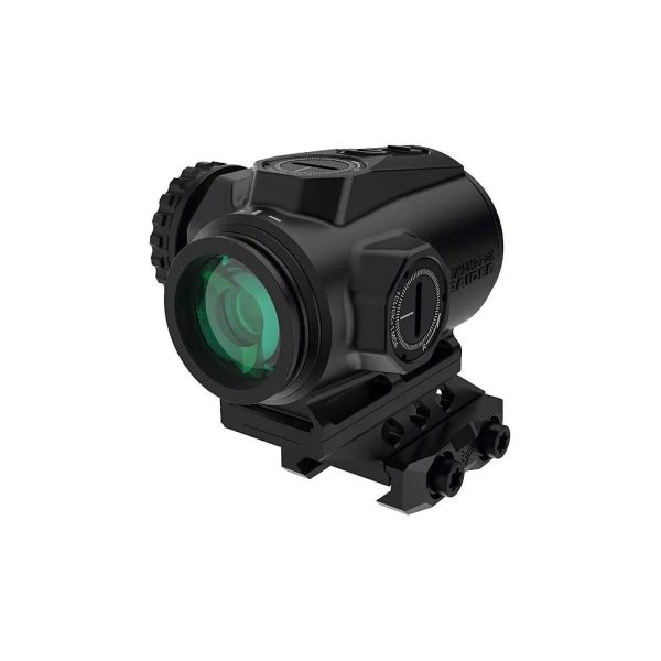 https3A2F2Fmedia.chattanoogashooting.com2Fimages2Fproduct2FIQRMPS120GB2FIQRMPS120GB-1.jpg Swampfox Raider 1x20 Micro Prism Green BRC Reticle Black