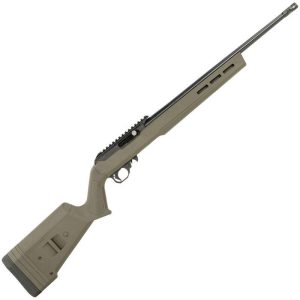 https3A2F2Fmedia.chattanoogashooting.com2Fimages2Fproduct2FIRBRO22HOD2FIRBRO22HOD-1.jpg Black Rain Ordnance Hunter Rifle .22 LR 10rd Magazine 18" Threaded Barrel OD Green