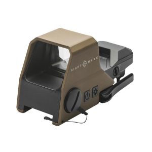 https3A2F2Fmedia.chattanoogashooting.com2Fimages2Fproduct2FISSM26031DE2FISSM26031de_1.jpg Sightmark Ultra Shot R-Spec Reflex Sight - Dark Earth