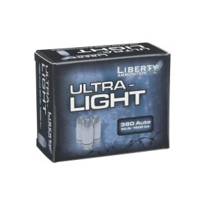 https3A2F2Fmedia.chattanoogashooting.com2Fimages2Fproduct2FIVLAUL3800552FIVLAUL380055.jpg Ultra-Light Ammunition .380 ACP 50gr Copper Mono Frag HP 20/rd