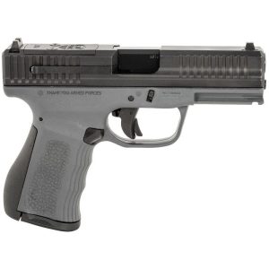 https3A2F2Fmedia.chattanoogashooting.com2Fimages2Fproduct2FJJFMKG49DG2F153234.jpg FMK Mach 9 Handgun 9mm Luger 10rd Magazine(1) 4" Barrel Optic Ready Dark Grey Frame
