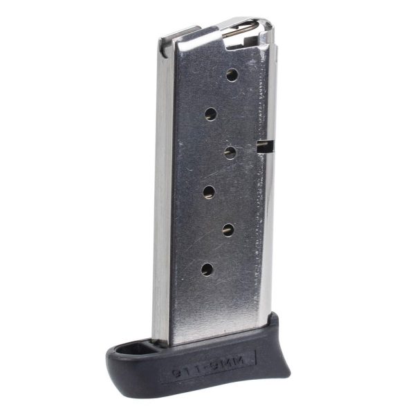 https3A2F2Fmedia.chattanoogashooting.com2Fimages2Fproduct2FKACM993872FKACM99387-1.jpg Check-Mate Sig 938 Handgun Magazine Stainless Steel 9mm Luger 7/rd