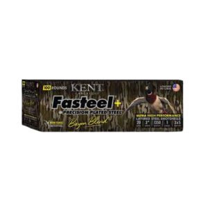 https3A2F2Fmedia.chattanoogashooting.com2Fimages2Fproduct2FKICC203FSP283X52FKICC203FSP283X5.jpg Kent Fasteel+ Precision Plated Steel Bayou Blend Shotshells 20ga 3" 1oz 1350 fps #3 & #5 100/ct