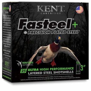 https3A2F2Fmedia.chattanoogashooting.com2Fimages2Fproduct2FKIK123FSP362X42FKIK123FSP362X4.jpg Kent Fasteel + Precision Plated Steel Waterfowl Shotshells 12ga 3" 1-1/4oz 1450 fps #2 & #4 25/ct